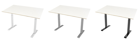 Blat biurka/stołu Spacetronik 160x80 biała sklejka